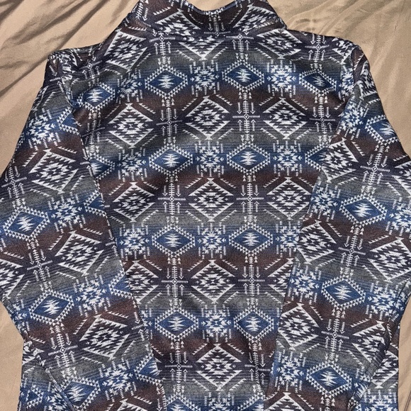 XXL Ariat Western Buttoned Pullover Sweater - Picture 2 of 2